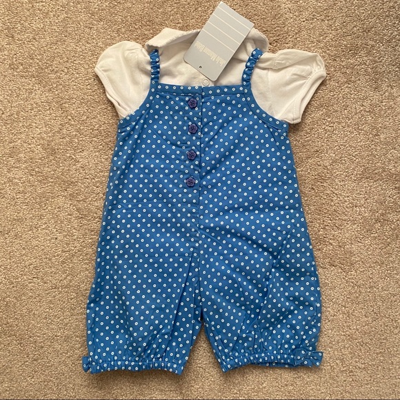 Baby Girls’ Elephant Sunsuit + white onesie - Picture 4 of 6